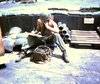 Steve Cunningham's Vietnam Tour - People, Barbeque, and New Bird - April 1970